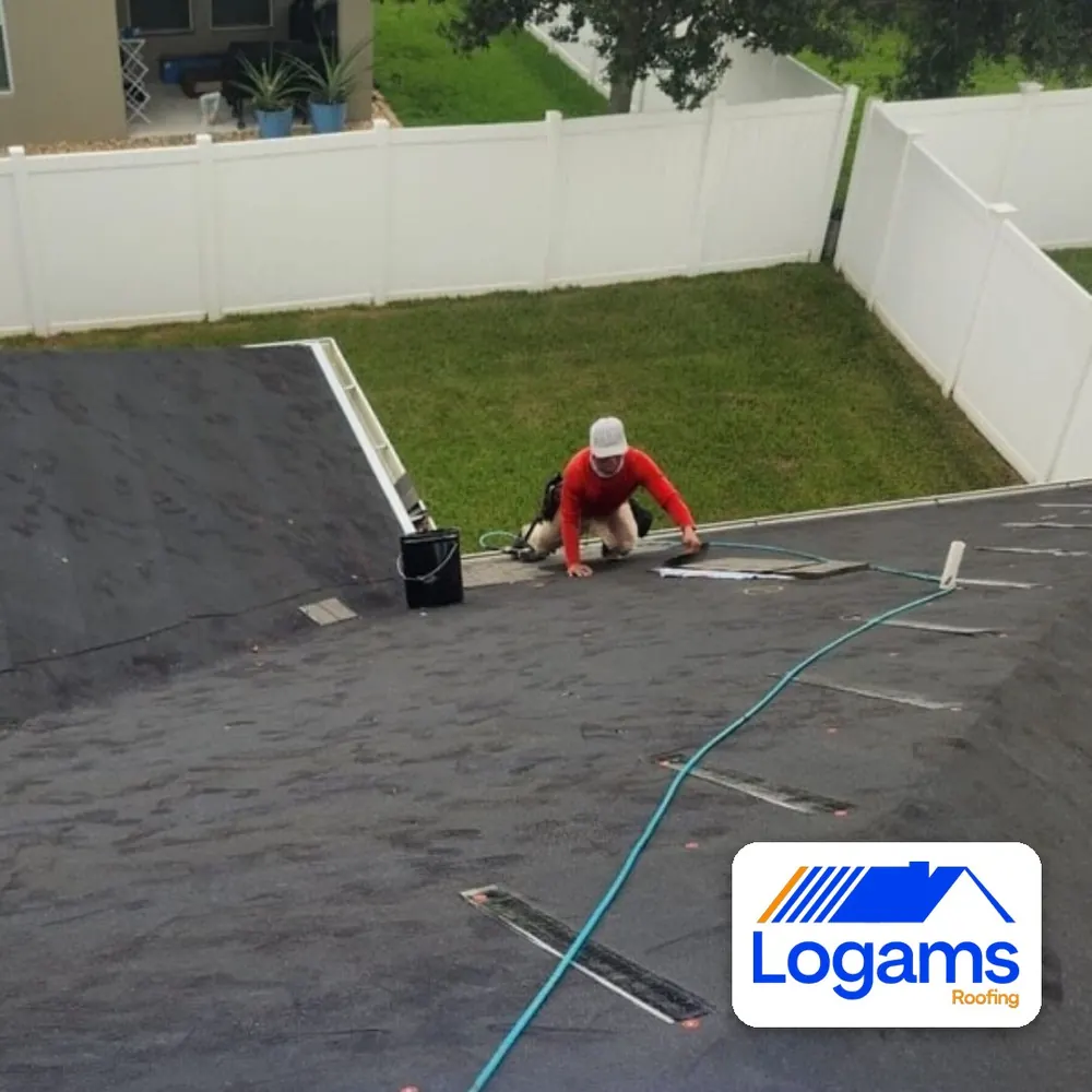 Completed Logams Roofing project